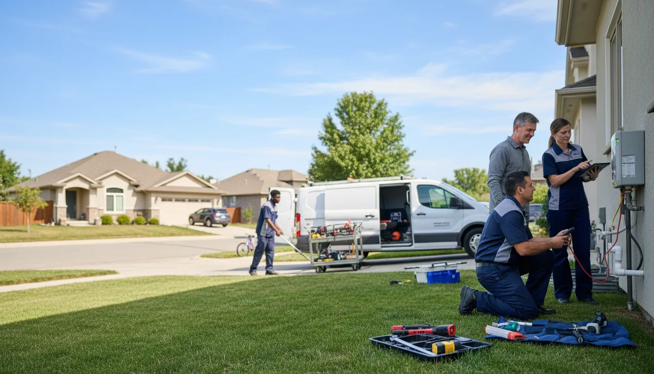 Tankless water heater service in Cactus, TX